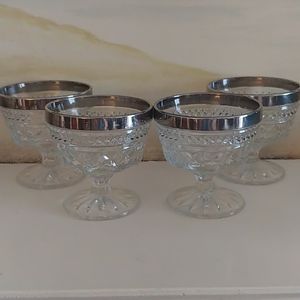 Set of 4 Dessert/Sorbet Cups